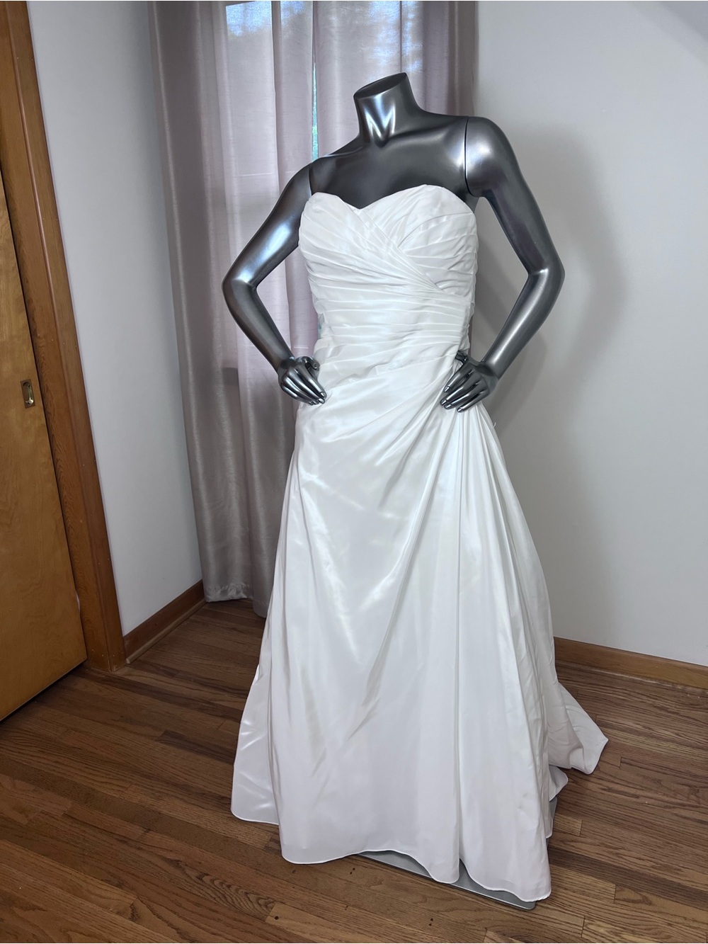 David's Bridal Soft White Bridal Gown style WG3243